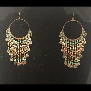 BEADED PIERCED EARRINGS